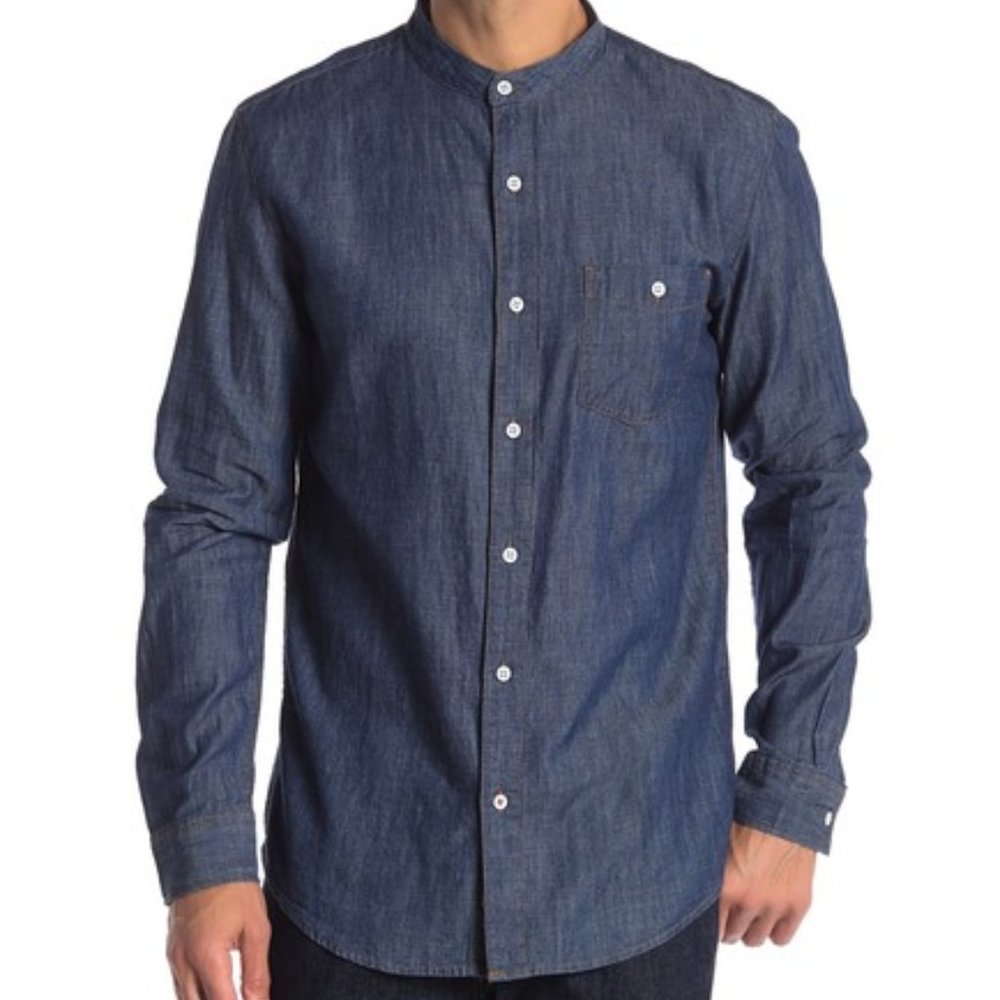 Weatherproof – Denim Regular Fit Shirt ADMIRAL (L)